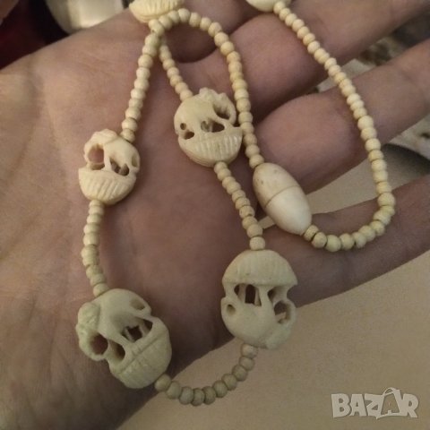 Колие естествена слонова кост 60 те години намалена 