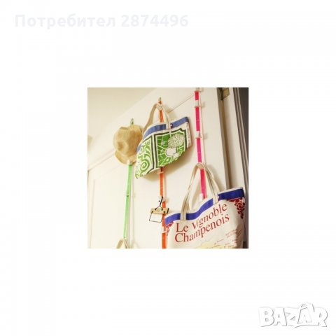 0696 Функционален органайзер за врата с 8 закачалки, снимка 7 - Други стоки за дома - 35731609