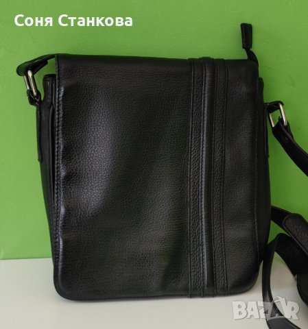 STRELLSON - Мъжки чанти за през рамо - естествена кожа, снимка 17 - Чанти - 42115030