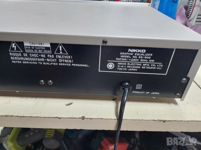 Еквалайзер NIKKO EQ-500, снимка 5 - Еквалайзери - 52479105