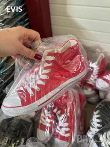 Кецове в черно и червено, снимка 6 - Кецове - 49985592