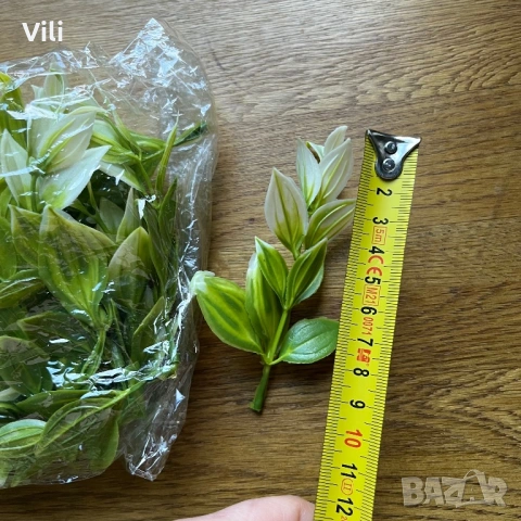 Стръкове и листа за декорация, снимка 4 - Изкуствени цветя - 53586563