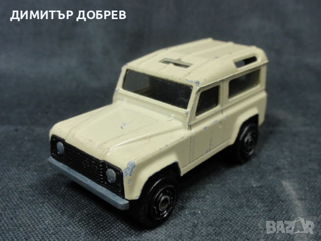 СТАРА РЕТРО МЕТАЛНА КОЛИЧКА LAND ROVER MAJORETTE FRANCE