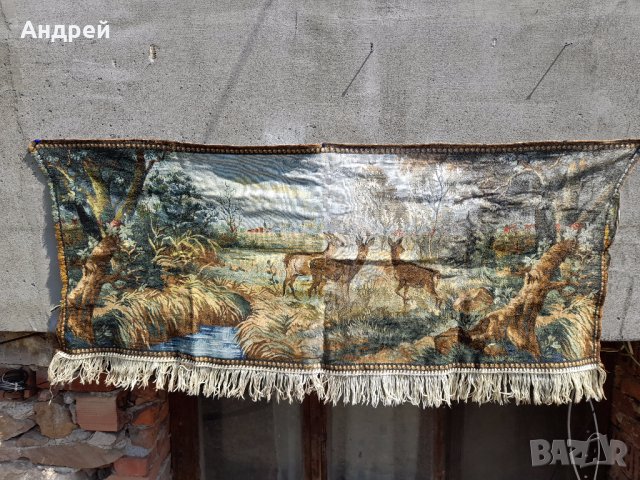 Старинен ковьор,покривка за стена #219, снимка 2 - Антикварни и старинни предмети - 41541436