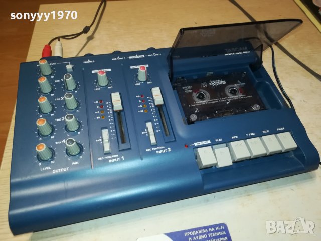 ЗАЯВЕНО-tascam 02mkII MINI STUDIO PORTA-внос swiss 0807231937, снимка 13 - Декове - 41490218