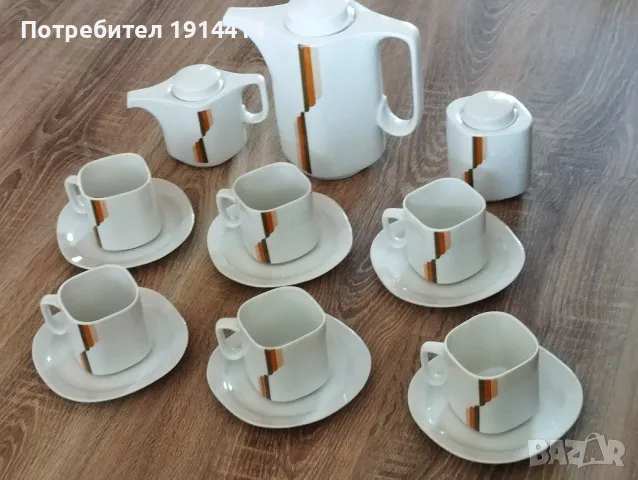 Сервиз за чай   15 части, снимка 17 - Сервизи - 49756379