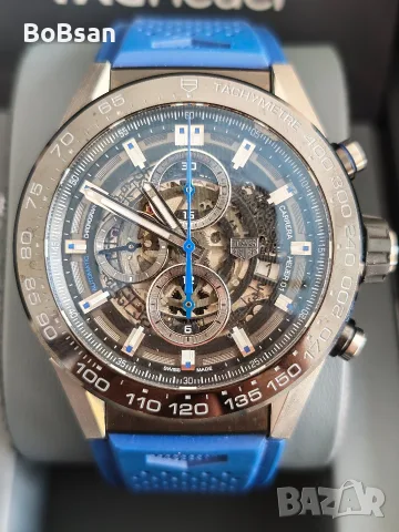 TAG Heuer Carrera Calibre Heuer 01 Automatic Chronograph "Blue Touch Edition"
