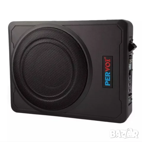PerVoi CTC-1018 Самозахранващ Автомобилен Субуфер 10 инча 800W RMS 120W реални 