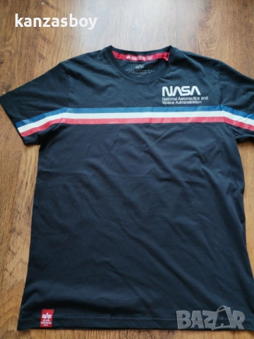 alpha industries - страхотна мъжка тениска M , снимка 4 - Тениски - 53739195