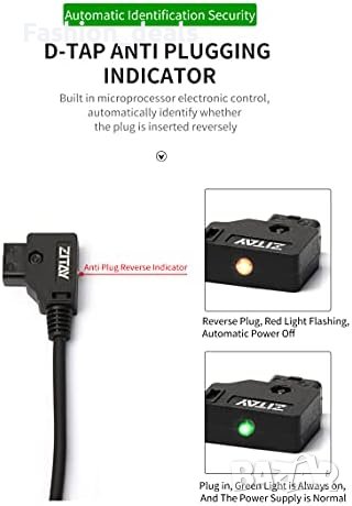 Нов D-tap към Komodo 6K захранващ кабел от батерия V Mount Gold Mount , снимка 8 - Друга електроника - 41604612