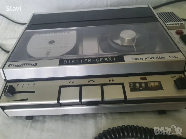 диктофон GRUNDIG stenorette SL, снимка 2 - Други - 50209757