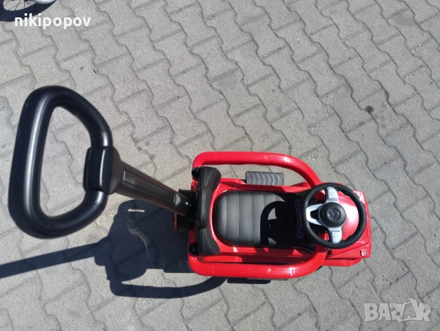 MERCEDES Кола за яздене с дръжка Mercedes-benz G350d червен, снимка 9 - Други - 53849733