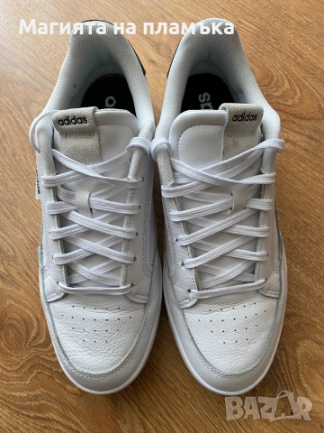 Мъжки маратонки Adidas от естествена кожа, снимка 4 - Маратонки - 52586402