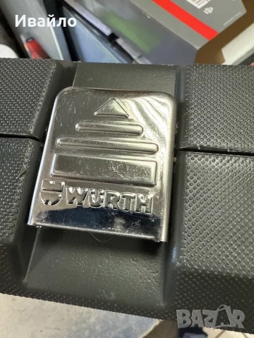 Гедоре Wurth red stripe  154 части 1/2 “ 3/8” 1/4”, снимка 5 - Гедорета - 53768519