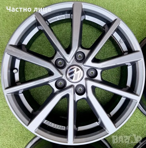 Продавам 4бр 16-ки джанти за Фолксваген Пасат, Голф, Туран, Кади , снимка 3 - Гуми и джанти - 55922403