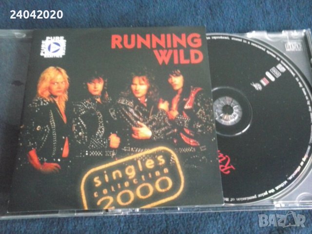 Running Wild – Singles Collection 2000 матричен диск, снимка 1 - CD дискове - 39858951