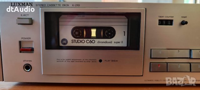 Двуглав касетен дек - Luxman K-210, снимка 9 - Декове - 42419667