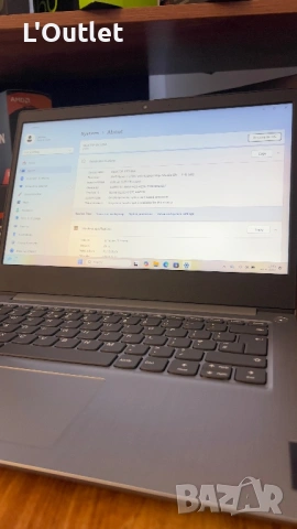 Лаптоп Lenovo IdeaPad 3, Ryzen 7, 8GB RAM, 512GB SSD, снимка 5 - Лаптопи за работа - 53039878