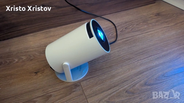 Видео проектор 4K с Android 11 YouTube , снимка 3 - Плейъри, домашно кино, прожектори - 53424098