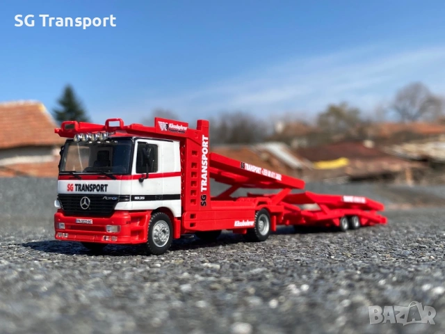 Mercedes Actros 1835 MP1 Kässbohrer SuperTrans Herpa 1:87 Автовоз