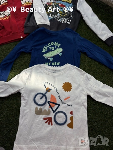 Лот дрехи 104 размер, снимка 2 - Детски Блузи и туники - 53850044