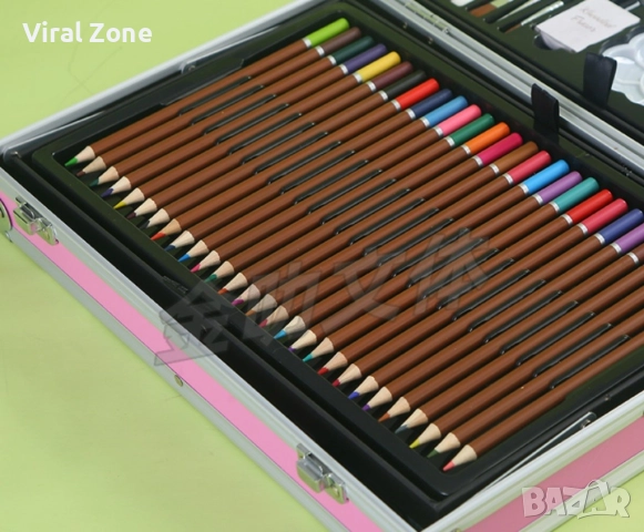 Творчески комплект за рисуване с изключително разнообразие от цветове, снимка 6 - Рисуване и оцветяване - 52634803