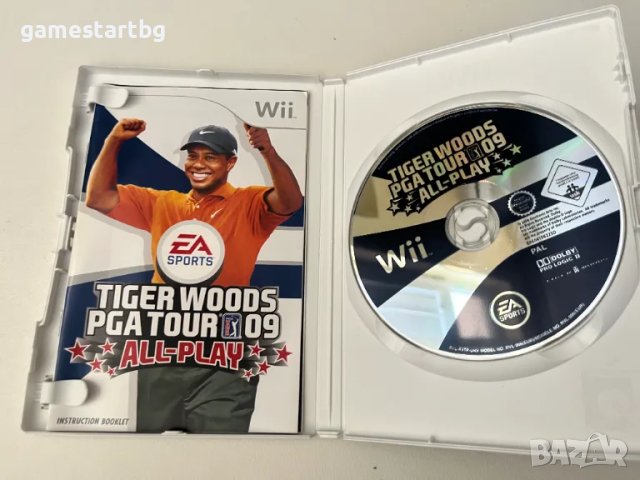 Tiger Woods PGA Tour 09 All-play за Wii, снимка 3 - Игри за Nintendo - 49346831