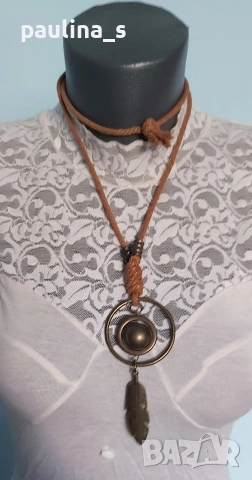 Шест различни броя / Колие тип гердан или чокър, ръчна изработка , снимка 13 - Колиета, медальони, синджири - 53041502