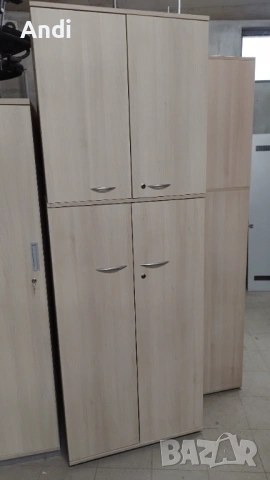 Офис шкаф - гардероб с четири врати и рафтове 80/40/205, снимка 4 - Шкафове и рафтове - 53078070