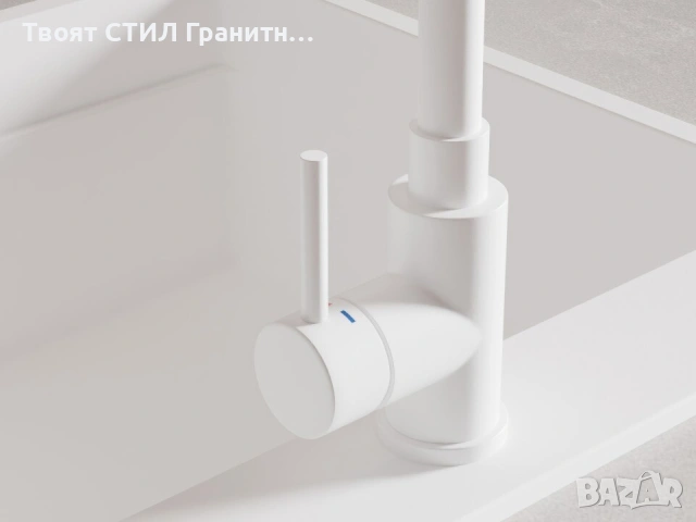 Бял гъвкав / огъващ се смесител за кухня - FLEX 6020, снимка 11 - Смесители - 53735692