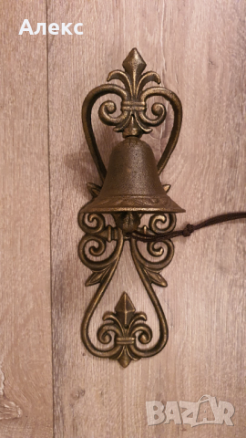 Чугунена камбана с прекрасен звън!, снимка 5 - Градински мебели, декорация  - 36323390