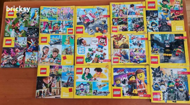Колекция каталози Lego, снимка 1 - Конструктори - 41667823