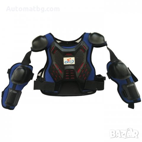 Мото протектор Automat, Детски протектор, Жилетка, XL, Син, снимка 1