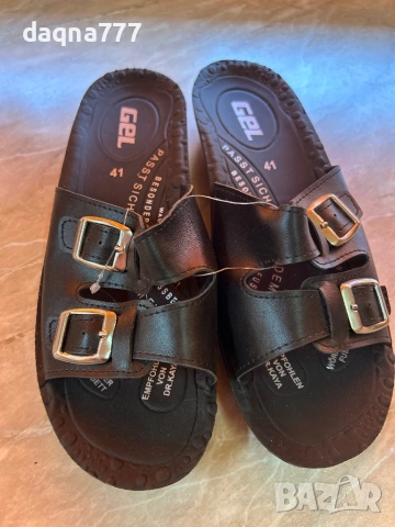 Немски Нови анатомични чехли 41 номер, снимка 7 - Чехли - 53173501