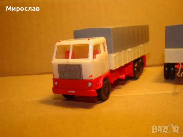 IGRA? H0 1/87 VOLVO F 89 КАМИОН TIR МОДЕЛ КОЛИЧКА ВЛЕКАЧ, снимка 3 - Колекции - 48456632
