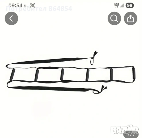 Стълба за ставане от легло и рехабилитация при възрастни и болни хора, снимка 2 - Други - 53843974