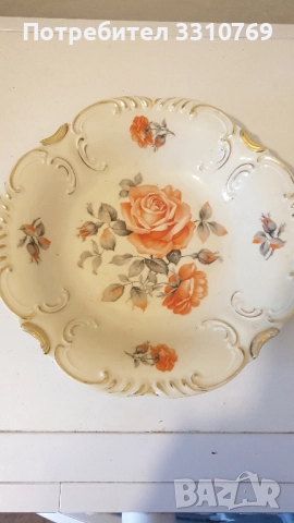 Красиви декоративни порцеланови чинии/плато. , снимка 5 - Чинии - 52570495