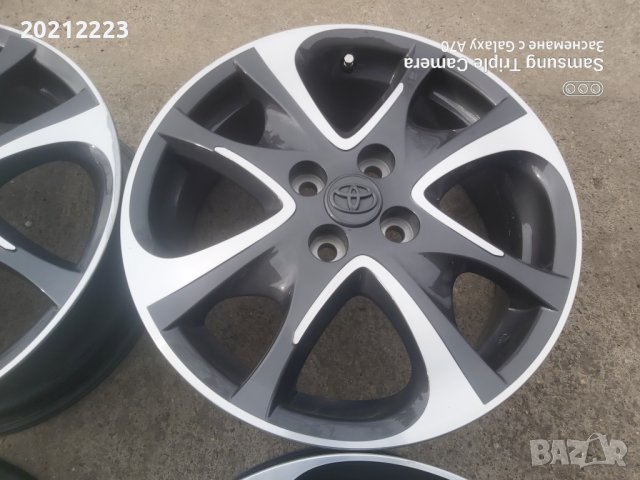4 броя  алуминиеви джанти за Toyota Yaris-Hybrid  16, снимка 10 - Гуми и джанти - 38010176