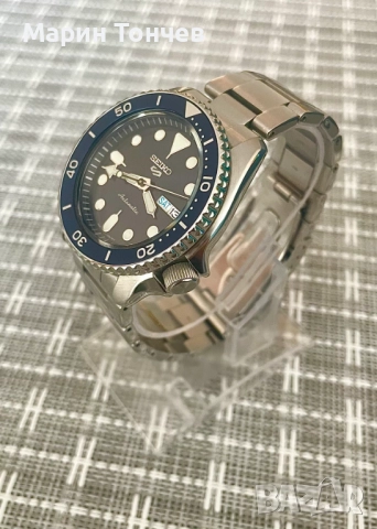 Seiko 5 Sport Blue Automatic SRPD51K1, снимка 2 - Мъжки - 52961201