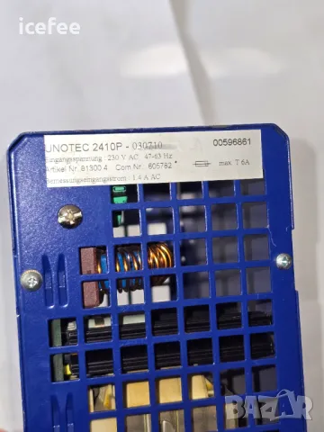 Schneider UnoTec 2410p 24v 10A импулсно захранване Din шина, снимка 5 - Друга електроника - 48905908