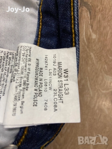 Дънки LEE,  размер: W 31 L 33, снимка 5 - Дънки - 52663860