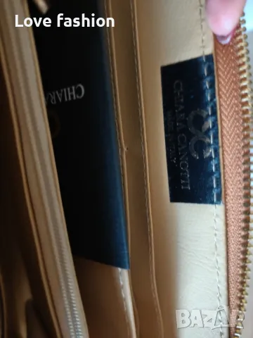 Chiara Canotti портмоне естествена кожа , снимка 6 - Портфейли, портмонета - 48084669