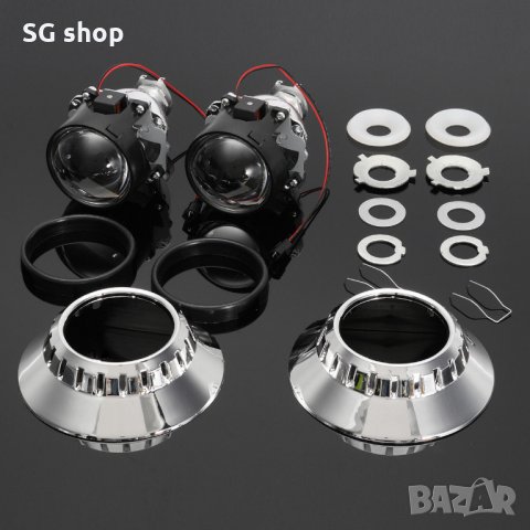 БИКСЕНОН ЛУПИ MORIMOTO MINI Метални - за БМВ Е46 с фабричен дизайн, снимка 5 - Аксесоари и консумативи - 35739951