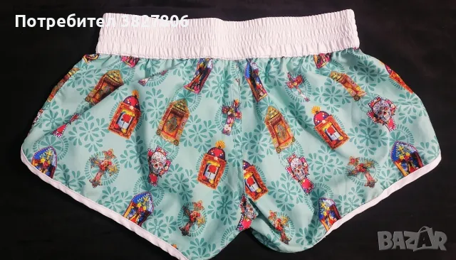 Спортни Шорти Щампа Черепи, снимка 2 - Къси панталони и бермуди - 50252176