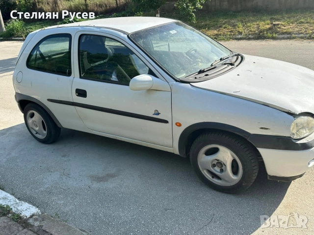 НА ЧАСТИ opel corsa B 1.2i БЕНЗИН само на части -4 джанти с гуми и 4 капачки с ключе за тях 150 лв -, снимка 14 - Автомобили и джипове - 52028413
