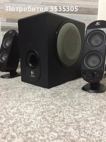 Logitech X-230 Subwoofer Буфер с колонки , снимка 3 - Тонколони - 49766707