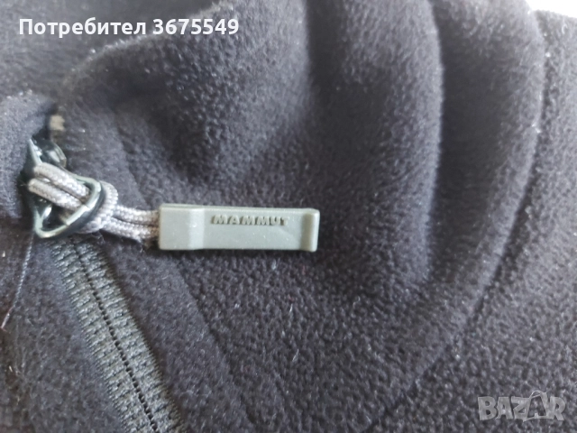 Флийс елек Mammut Fleece Vest - размер M, снимка 4 - Спортни дрехи, екипи - 52292830