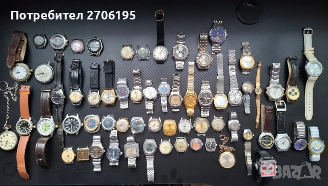 Лот от часовници - механични и кварцови , снимка 5 - Мъжки - 53192022