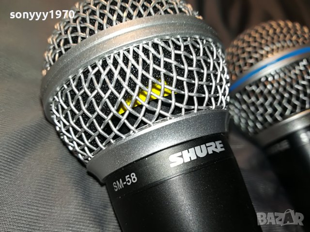 shure profi microphone-жичен микрофон 175лв за 1бр 2304230846, снимка 9 - Микрофони - 40454104