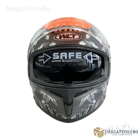 Каска за мотор 108 - размер S - Matt Grey 4, снимка 3 - Аксесоари и консумативи - 50576764